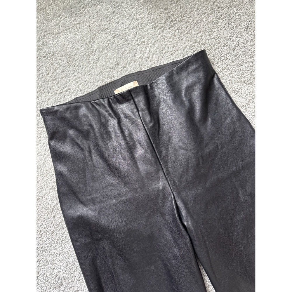 Altar'd State Black Faux Leather High Waisted Leggings‎ Slim Fit Women M 29x28 - Picture 3 of 6